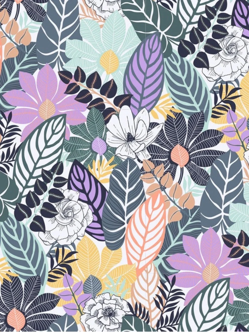 Vera Bradley Palm Floral Beach Towel